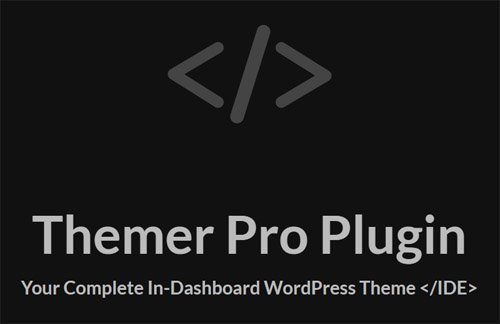 Themer Pro v1.3.2 - NULLED - Your Complete In-Dashboard WordPress Theme - CobaltApps
