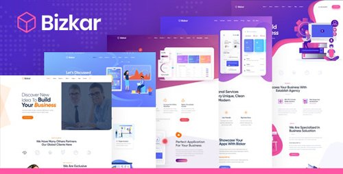 ThemeForest - Bizkar v1.0 - Creative Multi-Purpose HTML Template - 26301622