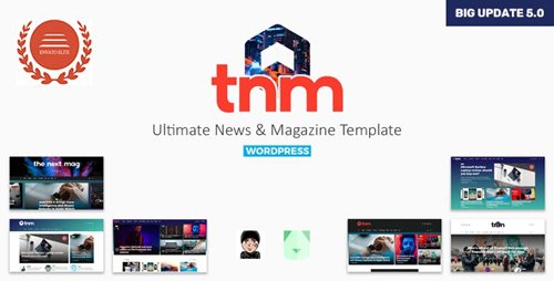 ThemeForest - The Next Mag v5.7 - Ultimate Magazine WordPress Theme - 22449339
