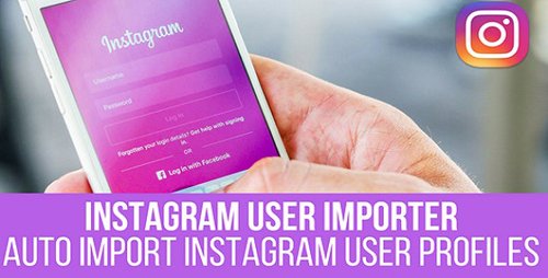 CodeCanyon - Instagram User Importer v1.0.7 - Plugin for WordPress - 22047087 - NULLED