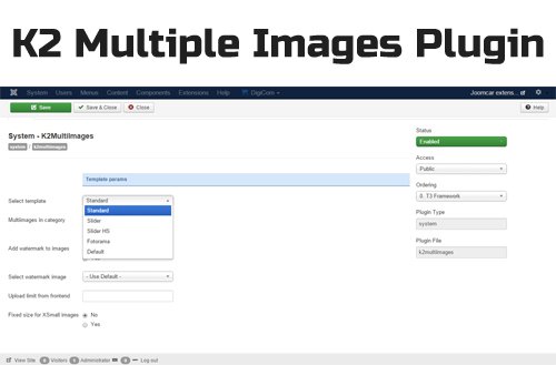 K2 Multiple Images Plugin v1.4.3 - Joomla Extensions