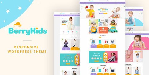 ThemeForest - BerryKid v1.4 - Baby Store WooCommerce WordPress Theme - 19108262