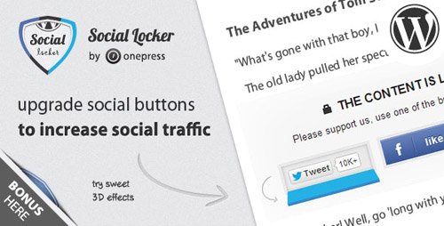 CodeCanyon - Social Locker for WordPress v5.5.4 - 3667715 - NULLED