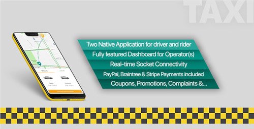 CodeCanyon - Taxi application Android solution + Dashboard v3.1 - 21437882