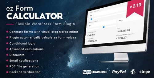 CodeCanyon - ez Form Calculator v2.13.0.5 - WordPress plugin - 7595334 - NULLED