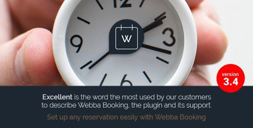 CodeCanyon - Webba Booking v3.8.28 - WordPress Appointment & Reservation plugin - 13843131