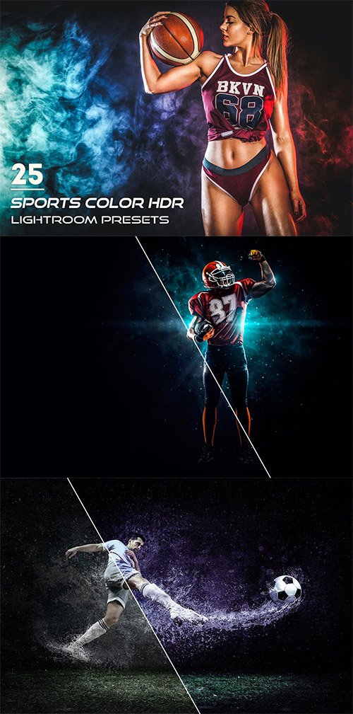 25 Sports Color HDR Lightroom Presets