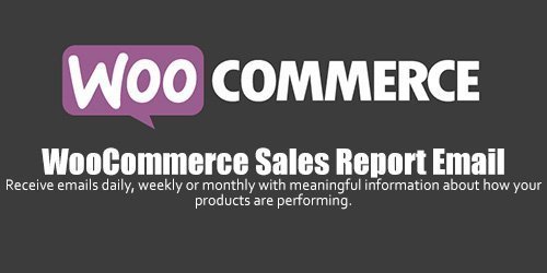 WooCommerce - Sales Report Email v1.1.13