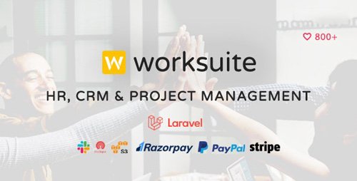 CodeCanyon - WORKSUITE v3.7.7 - CRM and Project Management - 20052522 - NULLED