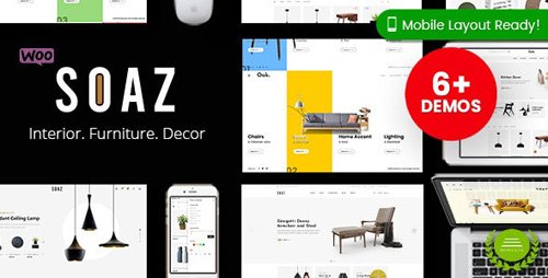 ThemeForest - Soaz v1.0.7 - Furniture Store WordPress WooCommerce Theme (Mobile Layout Ready) - 23858298 - NULLED