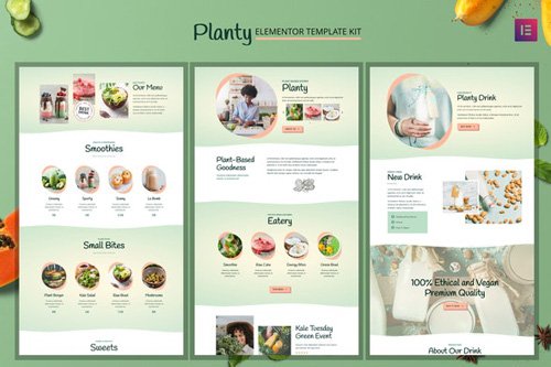 ThemeForest - Planty v1.0 - Cafe & Restaurant Template Kit - 26112796