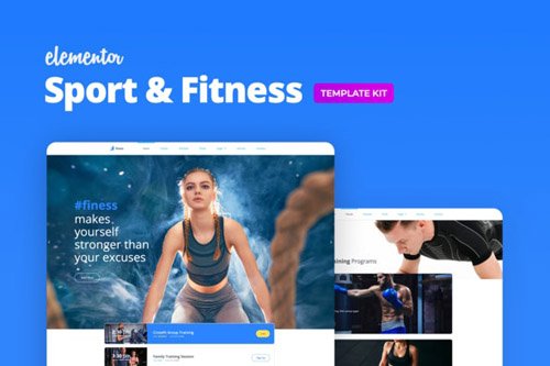 ThemeForest - Finess v1.0 - Fitness Template Kit for Elementor - 25883694