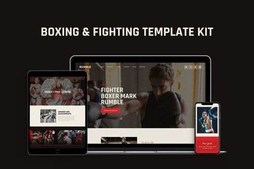 ThemeForest - Rumble v1.0 - Boxing, MMA & Fighting Elementor Template Kit (Update: 15 May 20) - 26604385