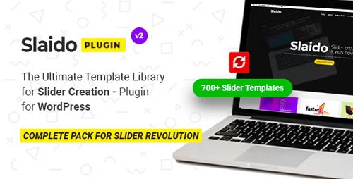 CodeCanyon - Slaido v2.0.5 - Template Pack for Slider Revolution WordPress Plugin - 21872714