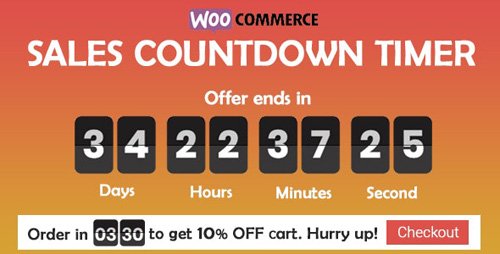 CodeCanyon - Sales Countdown Timer for WooCommerce and WordPress v1.0.1.1 - Checkout Countdown - 25636260