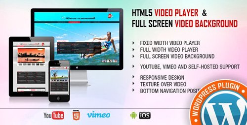CodeCanyon - Video Player & FullScreen Video Background - WP Plugin v1.9.3 - 9323381