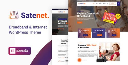ThemeForest - Satenet v1.0.0 - Broadband Internet WordPress Theme - 25909707 - NULLED