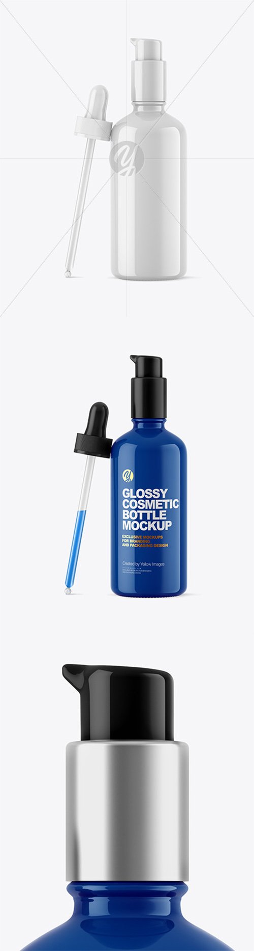 Glossy Dropper Bottle W/ Pipette 60898 TIF