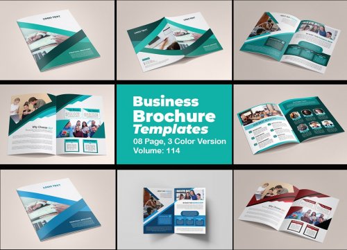 CreativeMarket - Business Proposal Brochure Templates - 4621724