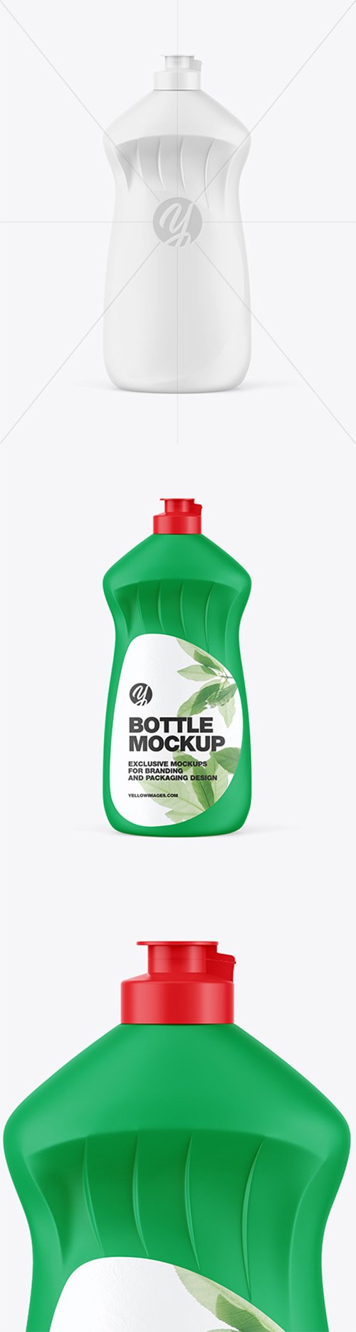 Washing-up Liquid Matte Bottle Mockup 61523 TIF
