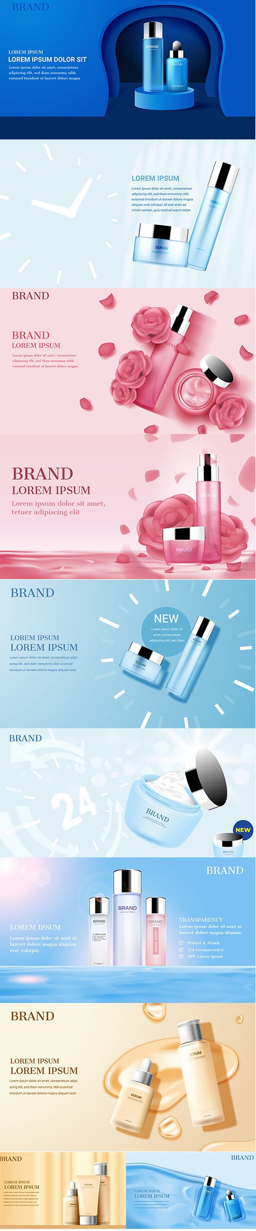 Cosmetic Products Template