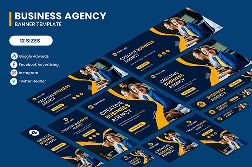 Business Google Adwords Banner Template