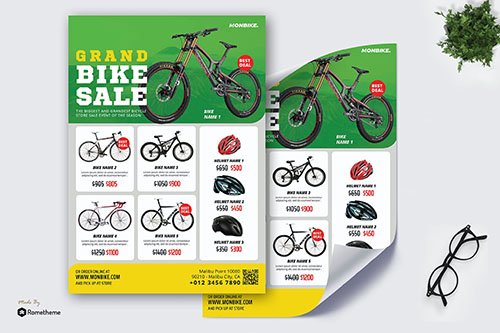 Monbike - Product PSD Poster RB