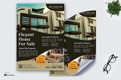 Bataduah Real Estate - Promotion PSD Poster RB