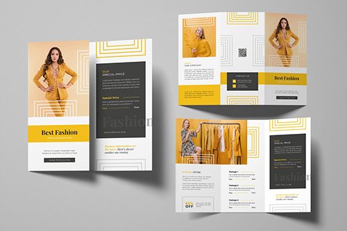 Fashion Store Trifold Brochure