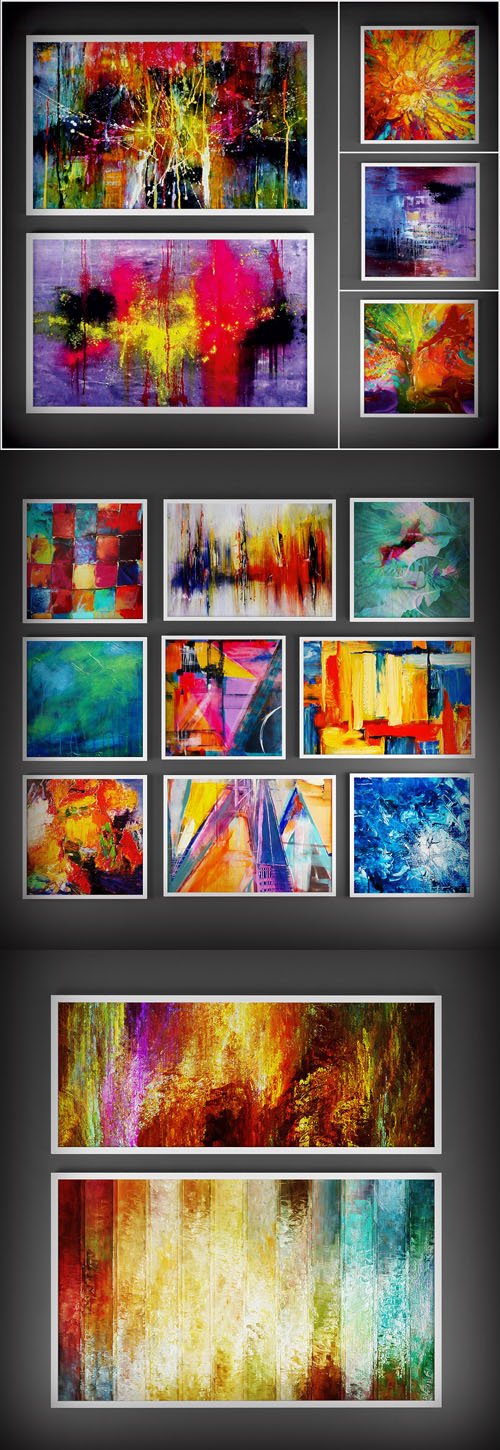 Collection of Paintings - Abstraction 2