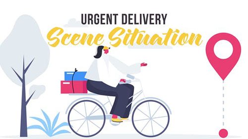 Urgent delivery - Scene Situation 27642958