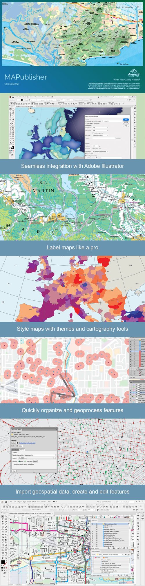 cartography icons mapublisher