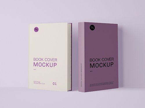 Two Book Cover Mockups 348329781