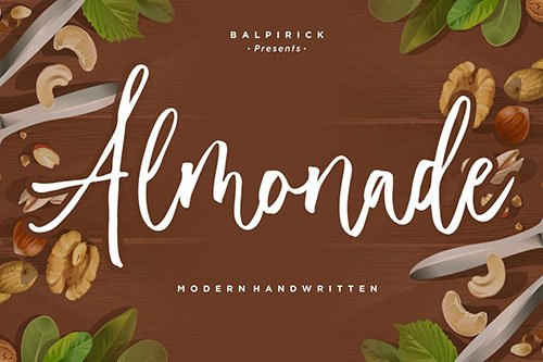 Almonade YH - Handwritten Font