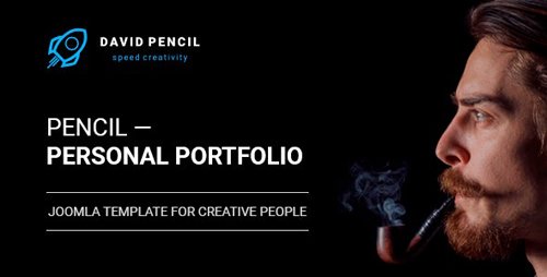 ThemeForest - Pencil v1.0.1 - Personal Portfolio and One Page Resume, Responsive Joomla Template - 21346375