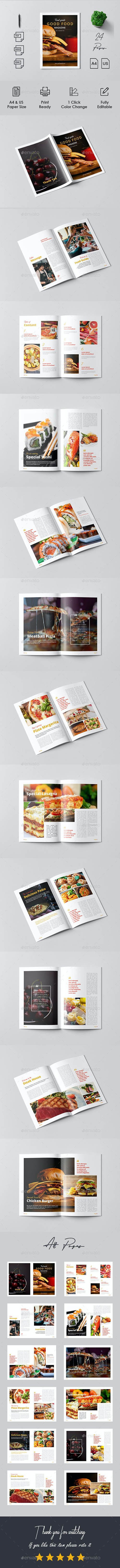 GraphicRiver - Food Magazine - 27555969