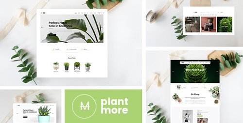 ThemeForest - Plantmore v1.0 - Organic & Plant Responsive Prestashop Theme - 27962829