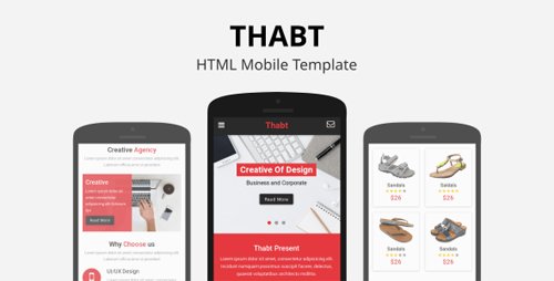 ThemeForest - Thabt v1.0 - HTML Mobile Template - 22860340