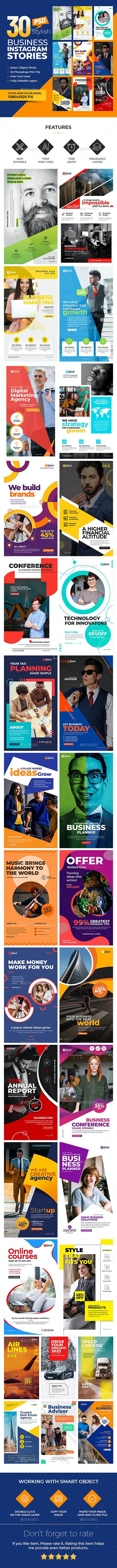 GraphicRiver - Instagram Business Stories Banners - 27715116