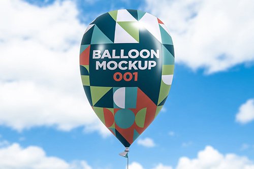 Download Balloon Mockup 001 » NitroGFX - Download Unique Graphics ...
