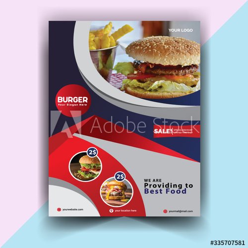 Classic Burger Flyer