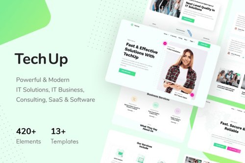 ThemeForest - TechUp v1.0 - Technology IT Solutions & Services - 28181441