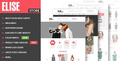 ThemeForest - Elise v1.3.5 - Fashion WooCommerce WordPress Theme - 12133774