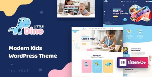 ThemeForest - Littledino v1.1.0 - Modern Kids WordPress Theme - 24525614 - NULLED