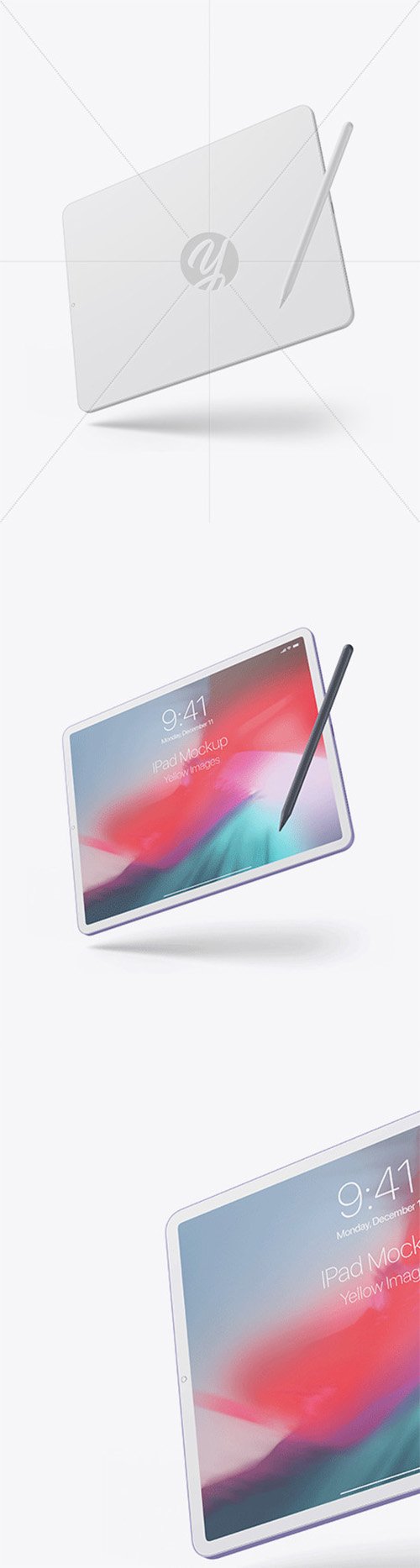 Clay Apple iPad Pro 2018 12.9 Mockup 56998 TIF