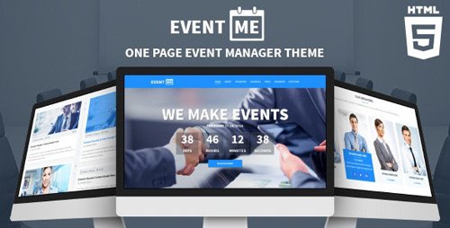 ThemeForest - EventMe v1.1 - Responsive Conference Landing Page - 7437582