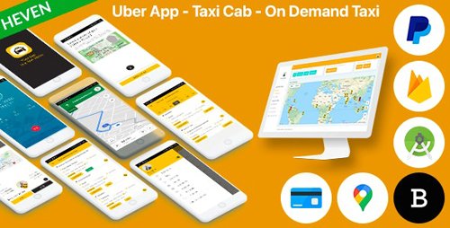 CodeCanyon - Uber App v5.4 - Taxi Cab - On Demand Taxi | Complete solution - 25137864