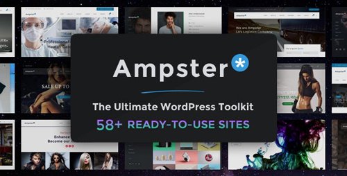 ThemeForest - Ampster v2.2 - Creative WordPress Theme for Business Websites - 21095437