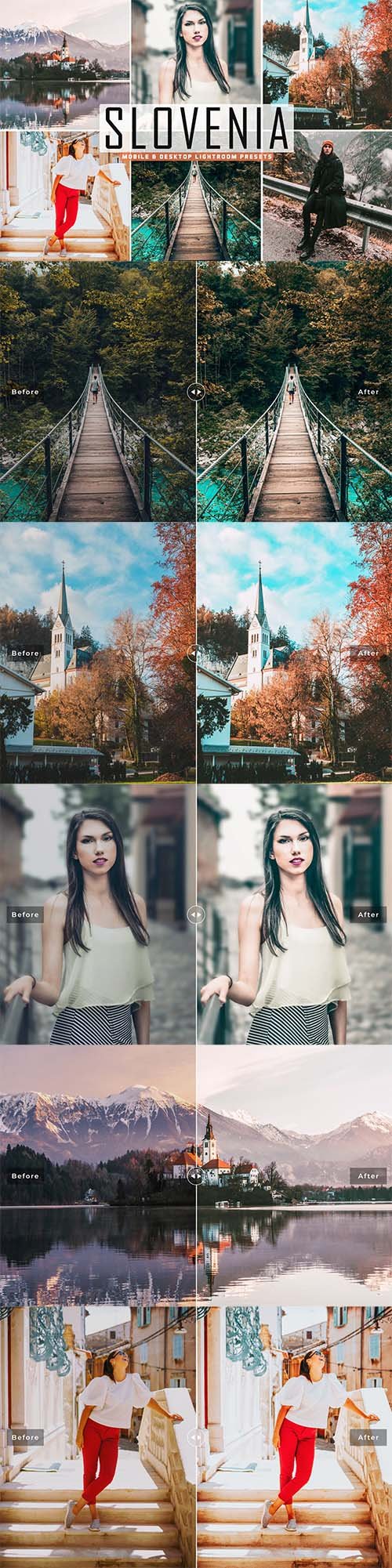 Slovenia Mobile & Desktop Lightroom Presets