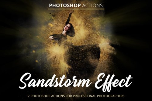 CreativeMarket - Sandstorm Effect Actions for Ps - 4847951